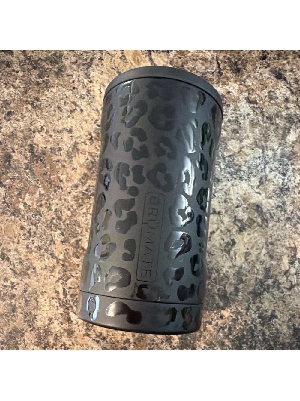 Brumate Black Leopard Stainless Steel Tumbler